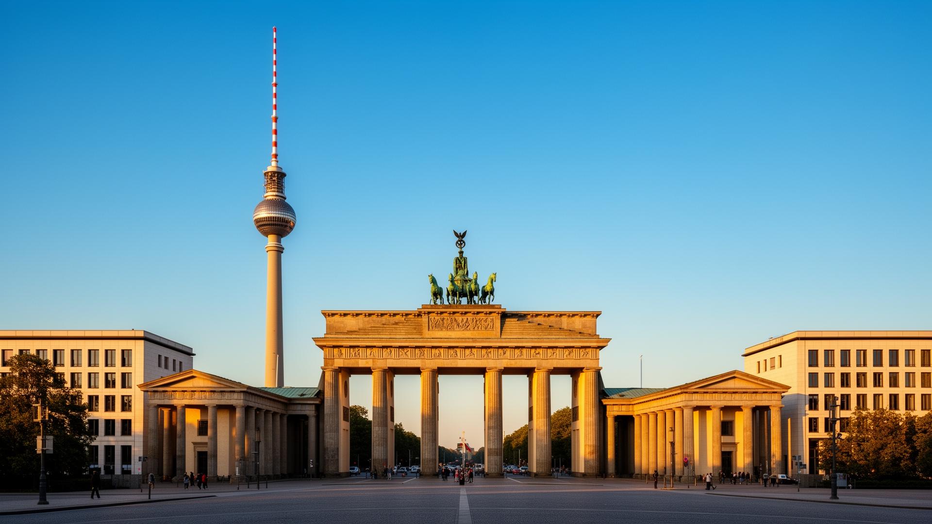 DGUV V3 Prüfung Berlin – Brandenburger Tor und Fernsehturm